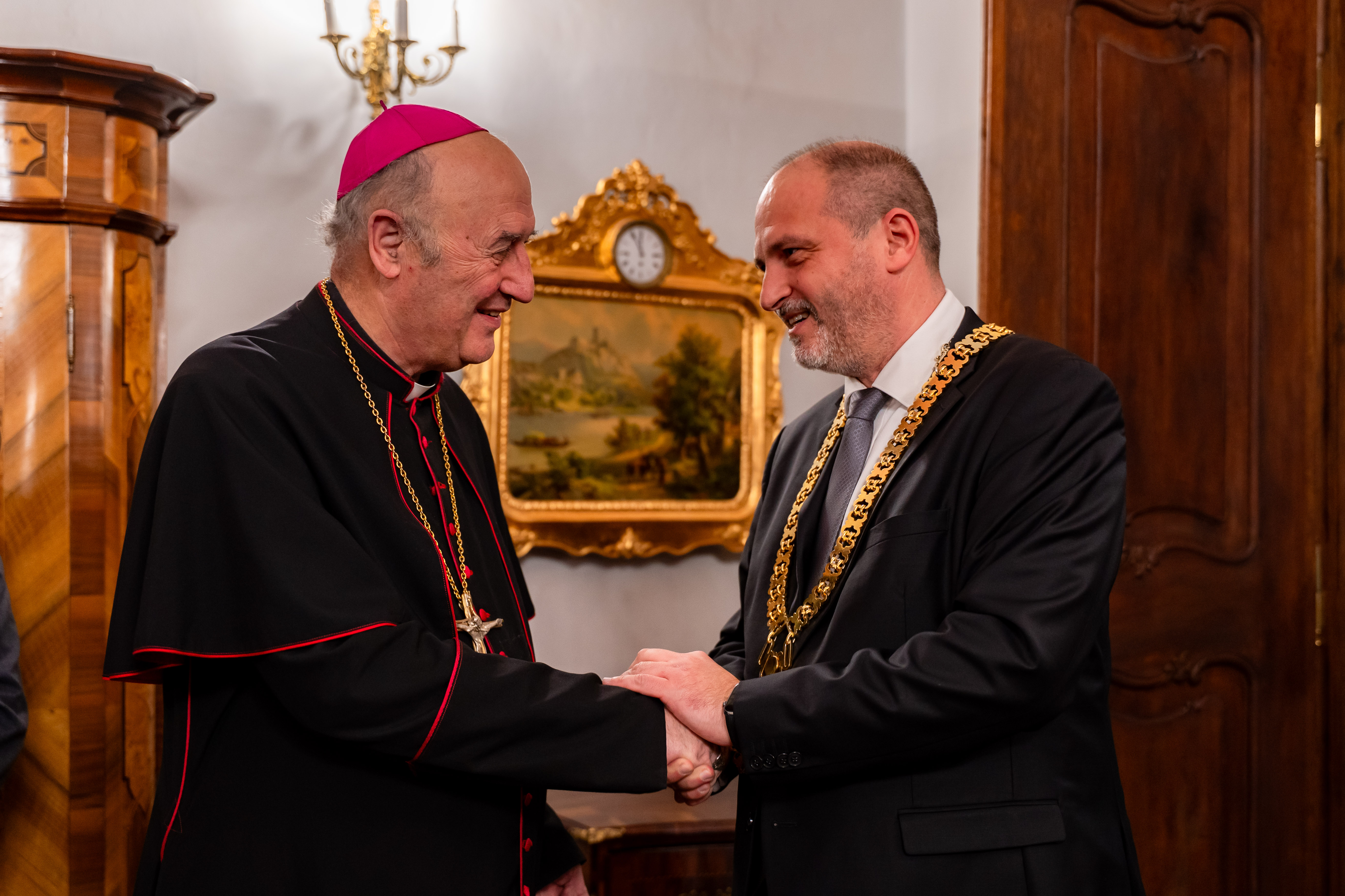 Prijatie prazskeho arcibiskupa Mons. Jana Graubnera -24